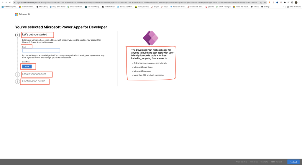 {How to} Create Free Microsoft 365 Developer Plan and Power App ...