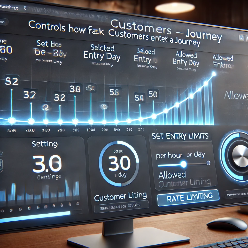 {Do you know} Controlling how fast customers can enter a journeys in ...